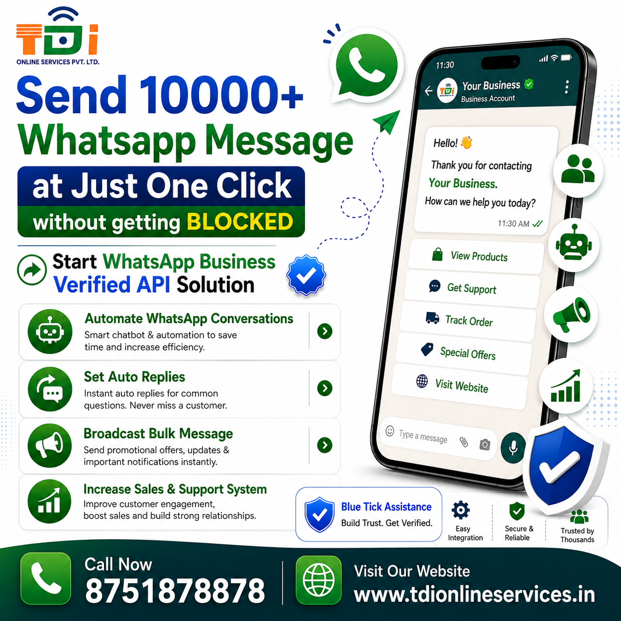 Whatsapp Business API company in jaipur